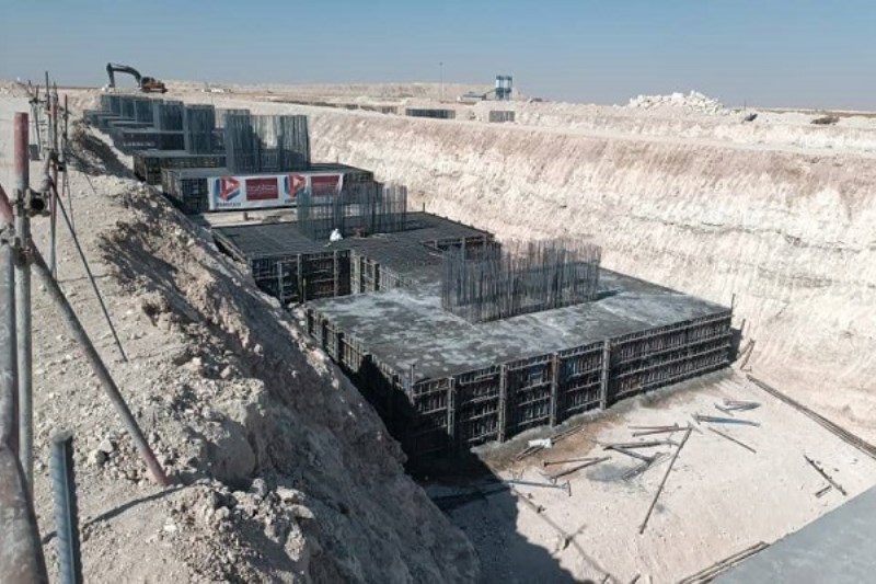 پیشرفت ۲۰ درصدی احداث سالن ذوب و ۵۰ درصدی مهندسی کارخانه فولادسازی قروه