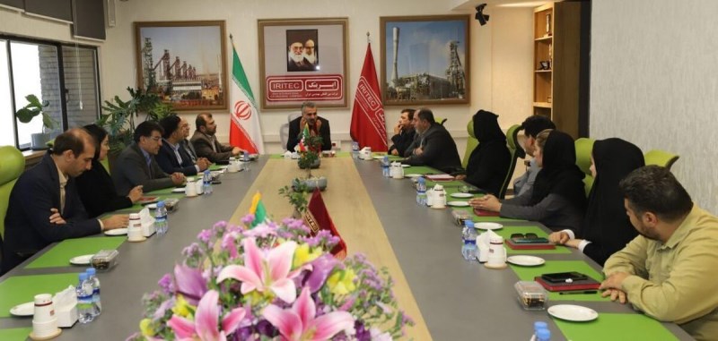 برگزاری مراسم گرامیداشت روز ایمنی ، بهداشت و محیط زیست در شرکت ایریتک