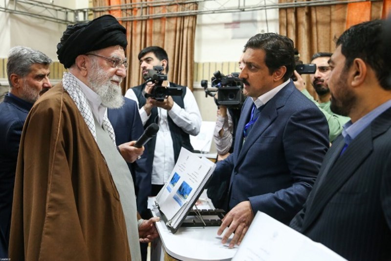ارائه گزارش فعالیتها و موفقیت های شرکت ملی مس محضر رهبر معظم انقلاب