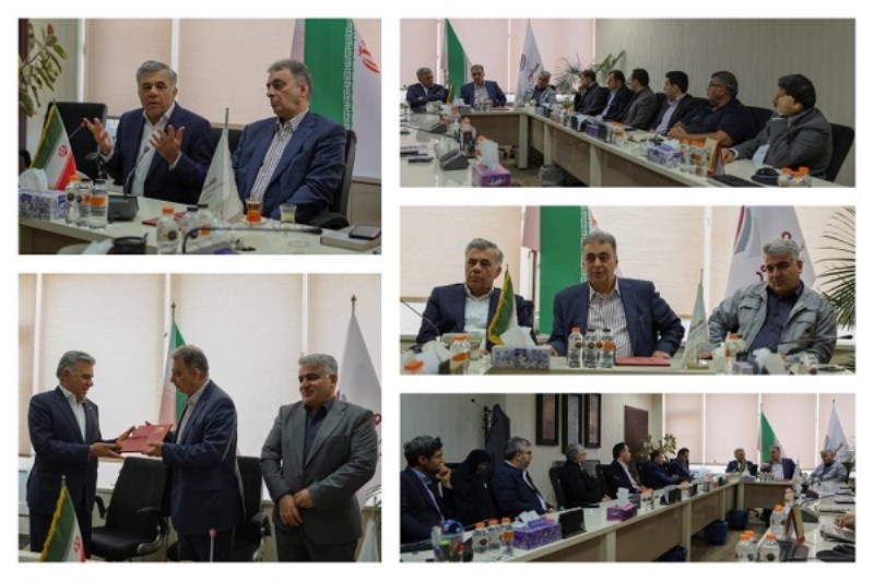 تأکید بر تداوم مسیر توسعه و تکمیل طرح‌ های راهبردی در مراسم تودیع و معارفه مدیرعامل صبانور