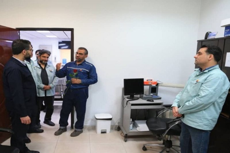 دیدار معاون منابع انسانی و امور اجتماعی با کادر درمان شرکت  فولاد خوزستان