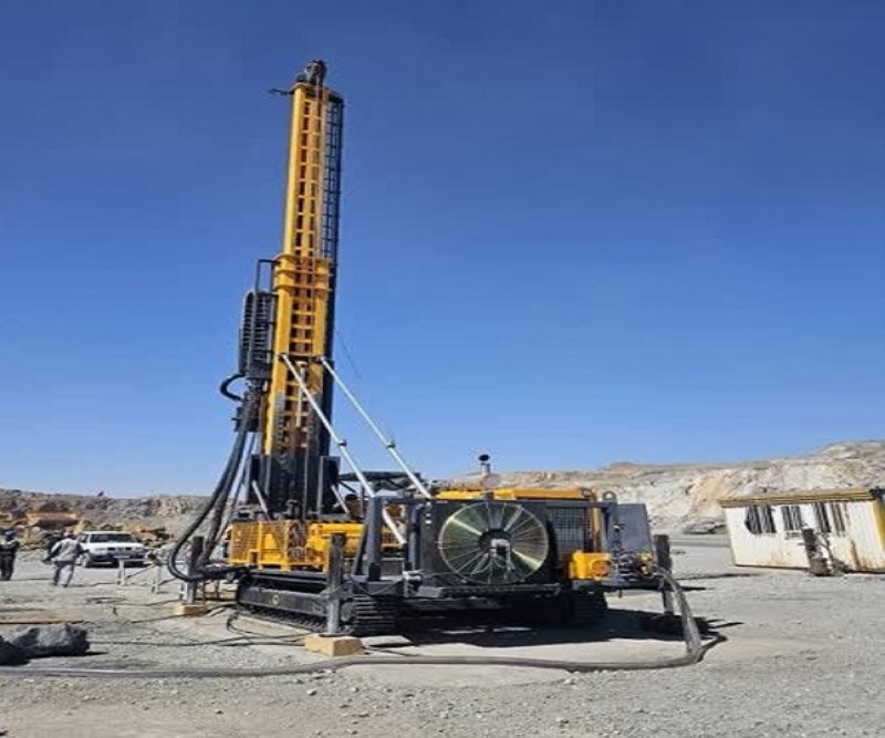 ورود دستگاه نسل جدید حفاری S25 DBC به مجتمع سنگ آهن سنگان