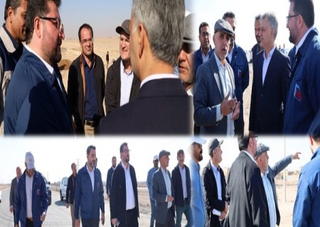 پیشتازی شرکت معدنی و صنعتی فولاد شرق خراسان در احداث باند دوم محور سنگان–تربت حیدریه