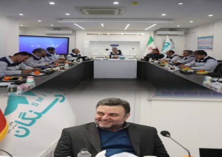 معارفه معاون جدید در فولاد سنگان