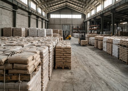 عرضه بیش از ۱.۱ میلیون تن سیمان در بورس کالا