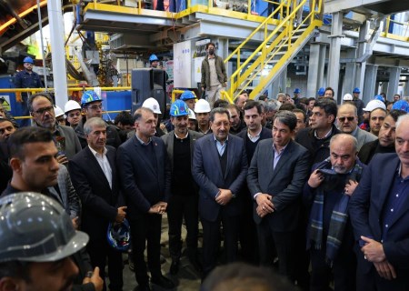 مس ایران در مسیر خودکفایی؛ کارخانه مفتول ۸ میلی‌متری سرچشمه افتتاح شد