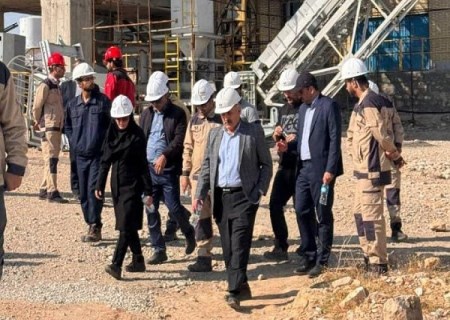 آغاز انتقال سنگ‌ آهک به کارخانه آهک هیدراته پلدختر