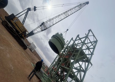 پیشرفت استراتژیک پروژه احیاء اقلید با استقرار تجهیز حیاتی TGS