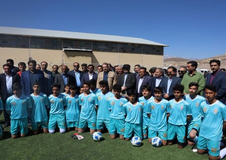 آکادمی فوتبال رابر با حضور مدیرعامل ملی مس افتتاح شد