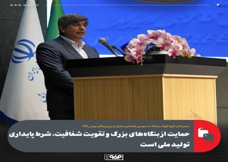 حمایت از بنگاه های بزرگ و تقویت شفافیت، شرط پایداری تولید ملی است