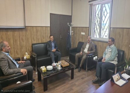 دیدار مدیرکل تعاون، کار و رفاه اجتماعی چهارمحال و بختیاری با مدیرعامل فولاد توان‌آور آسیا