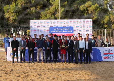 اقتدار فولاد هرمزگان در لیگ برتر امیدهای فوتبال ساحلی