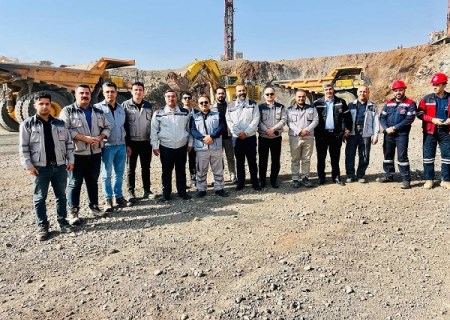 تمرکز مدیرعامل اپال بر افزایش کارایی ماشین آلات و بهبود فرآیندهای تولید در معادن سنگان