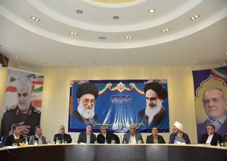 بررسی مشکلات شهرستان سپیدان با حضور رئیس هیات عامل ایمیدرو و نایب رئیس مجلس